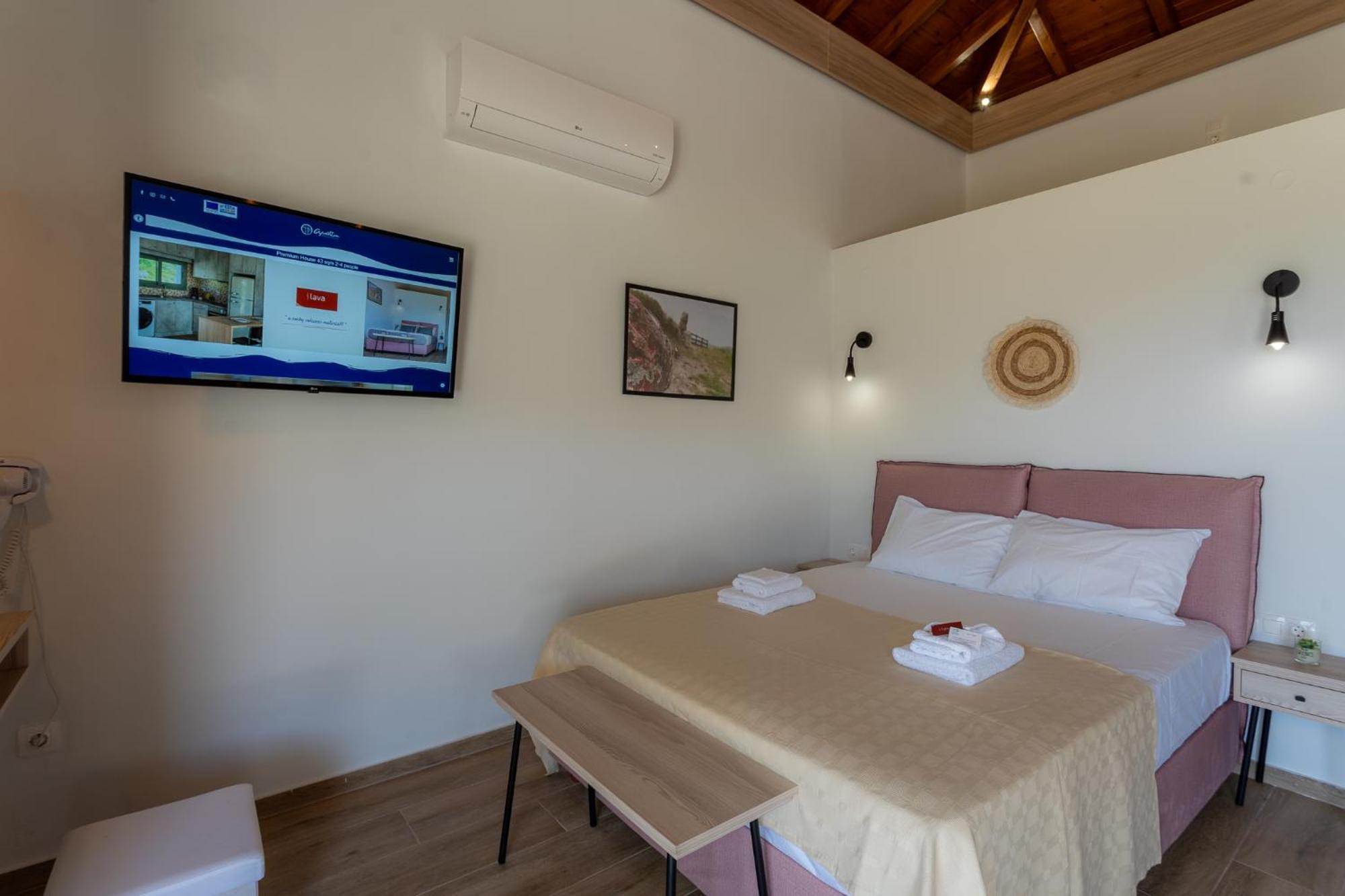 Apolithon Premium Houses Sígrion Buitenkant foto