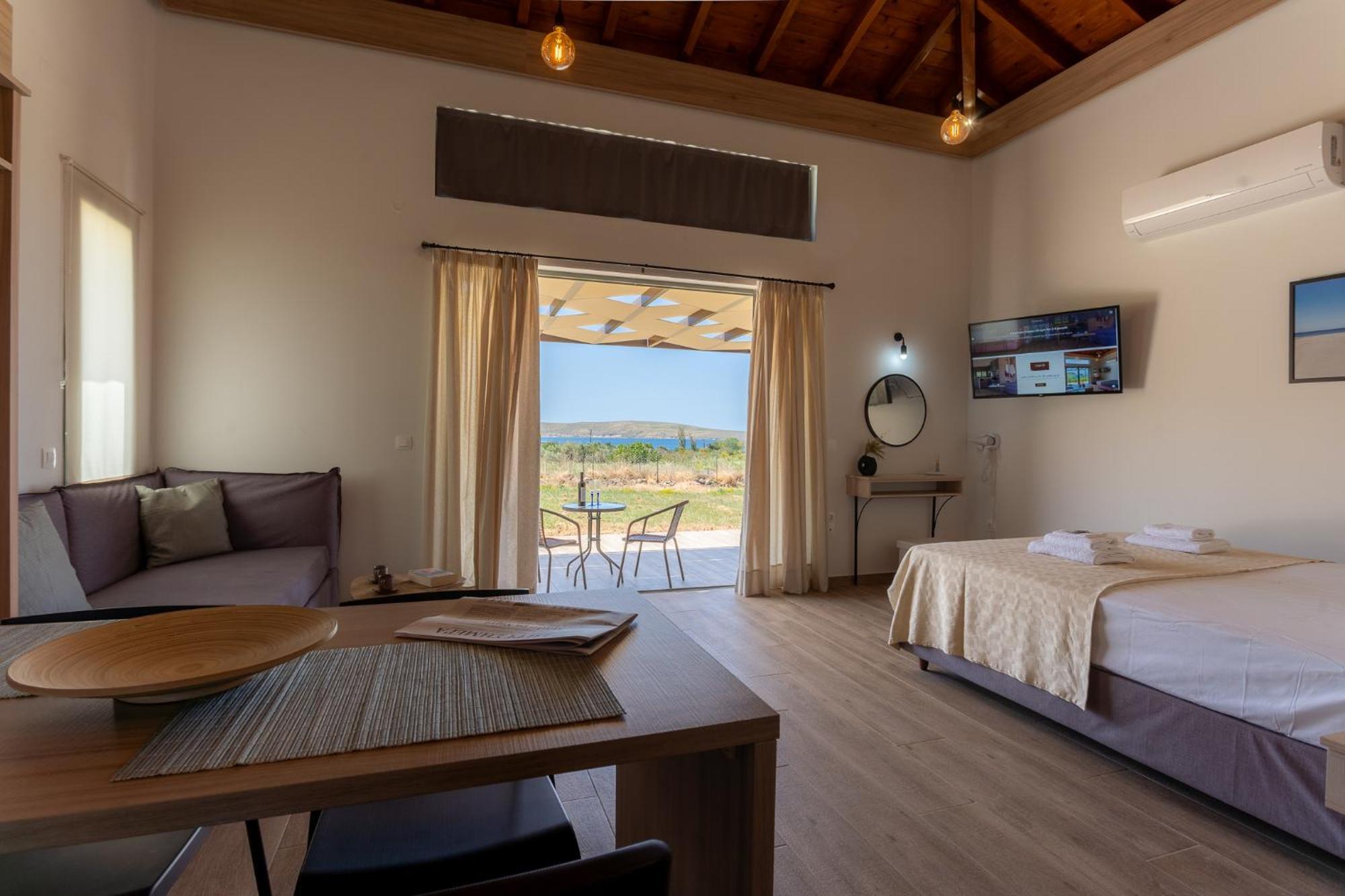 Apolithon Premium Houses Sígrion Buitenkant foto