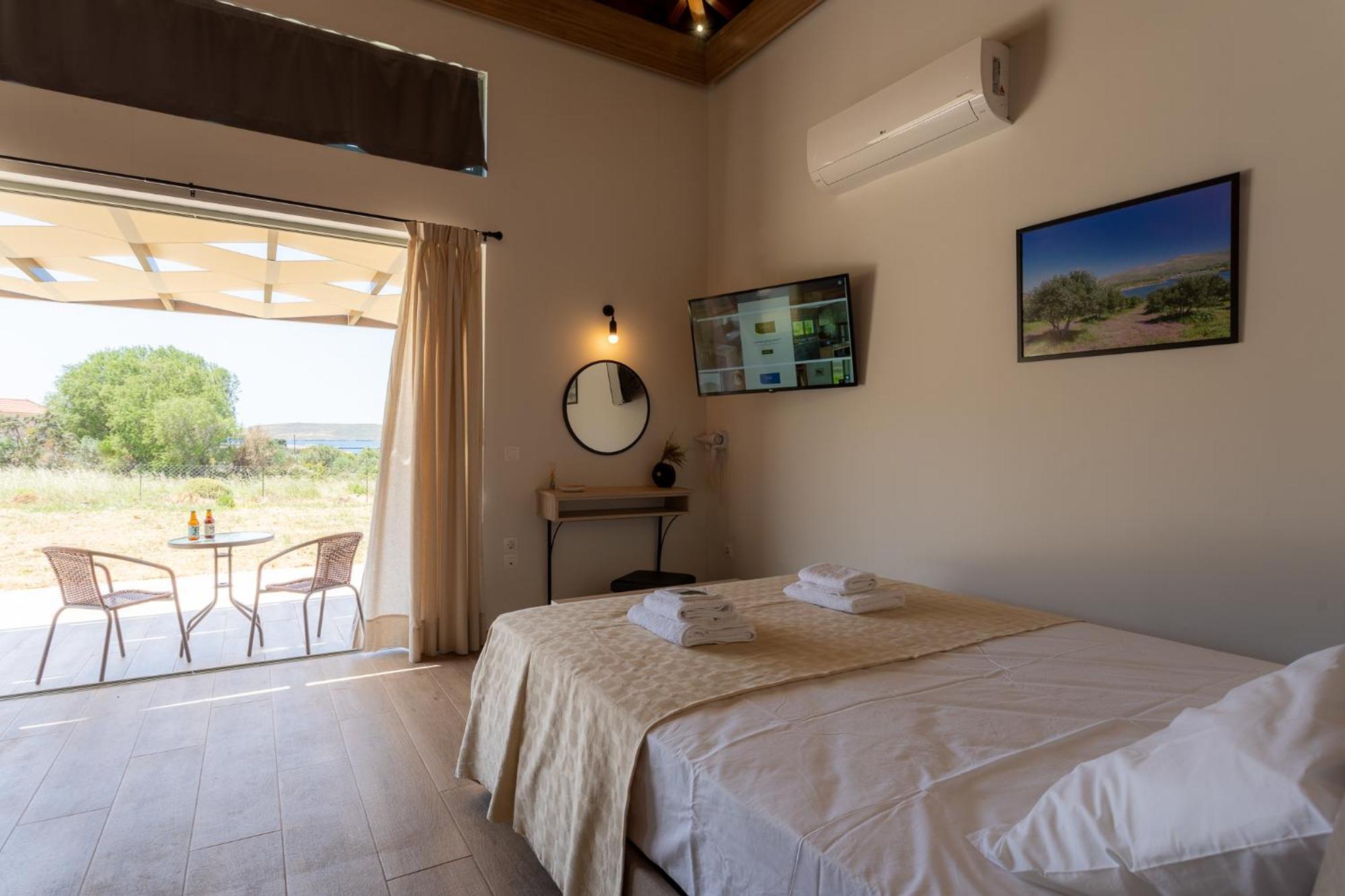 Apolithon Premium Houses Sígrion Buitenkant foto