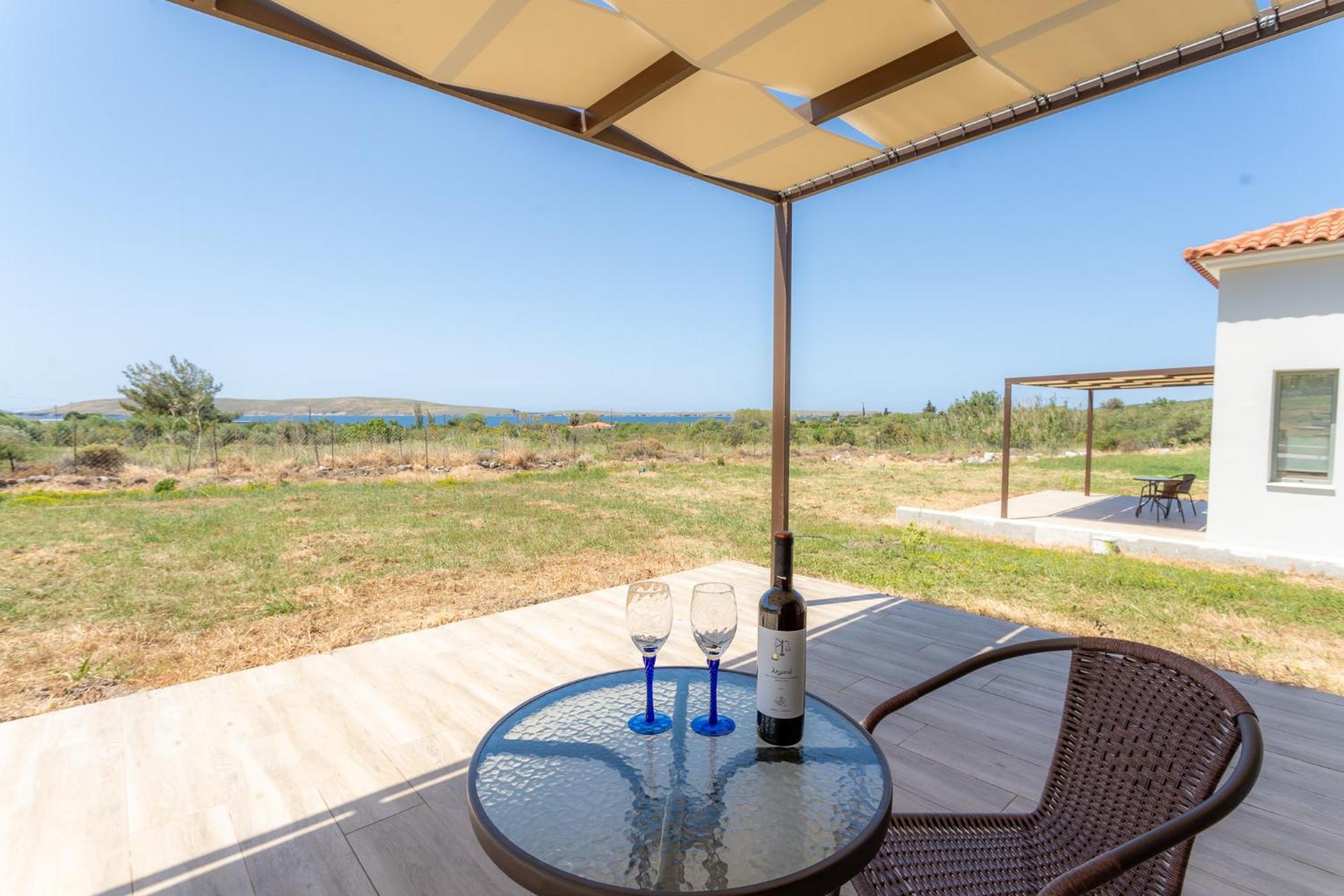 Apolithon Premium Houses Sígrion Buitenkant foto