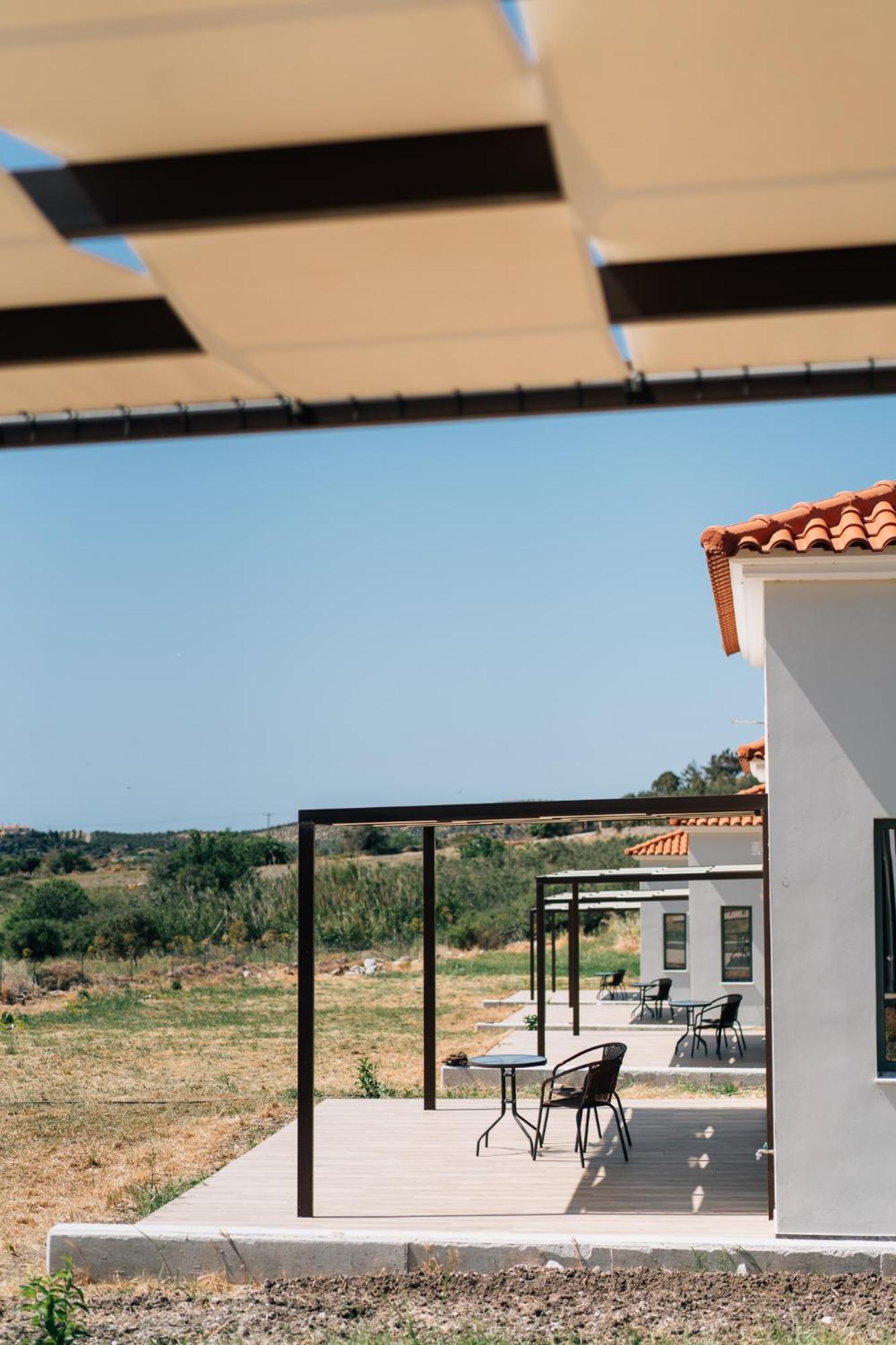 Apolithon Premium Houses Sígrion Buitenkant foto