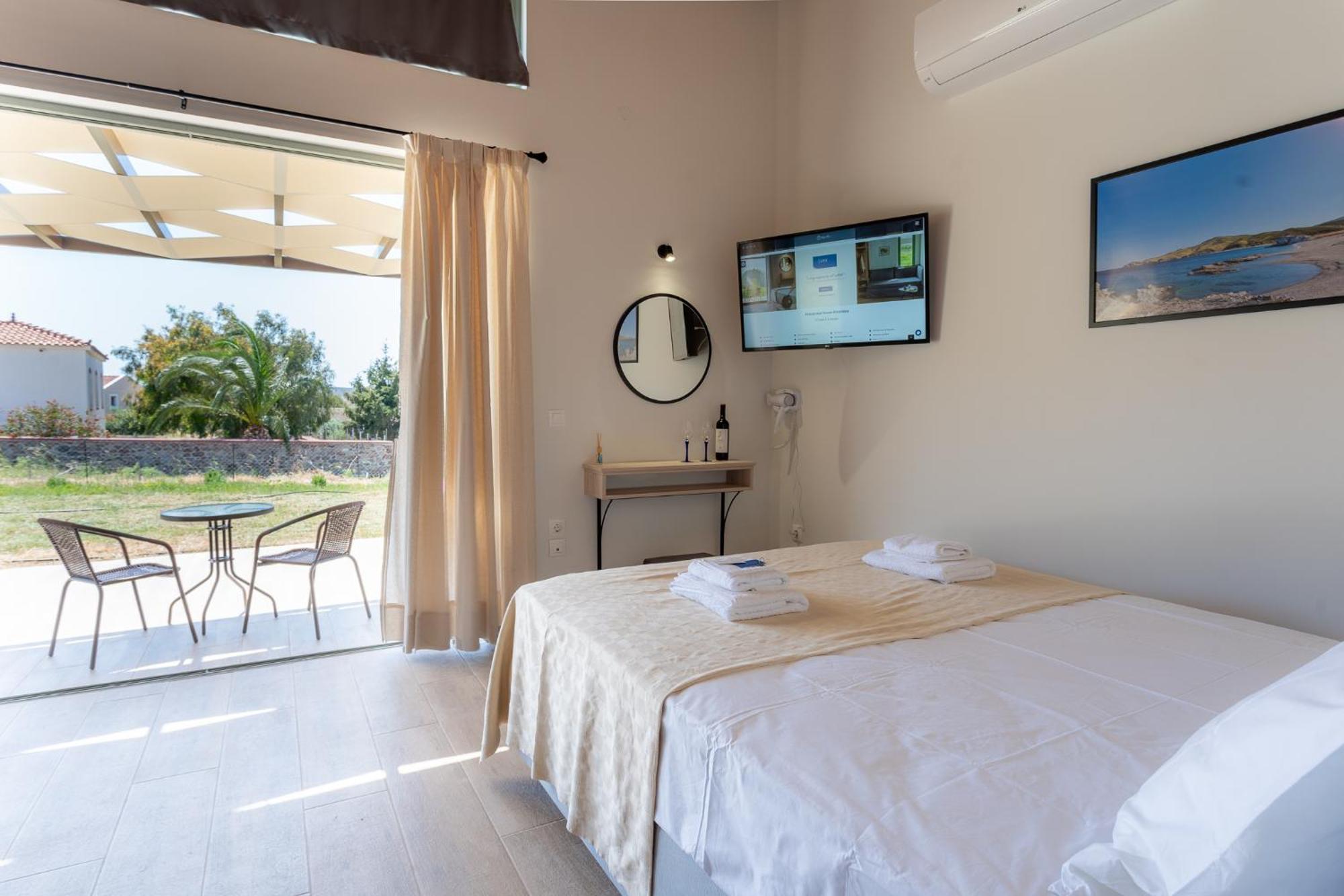 Apolithon Premium Houses Sígrion Buitenkant foto