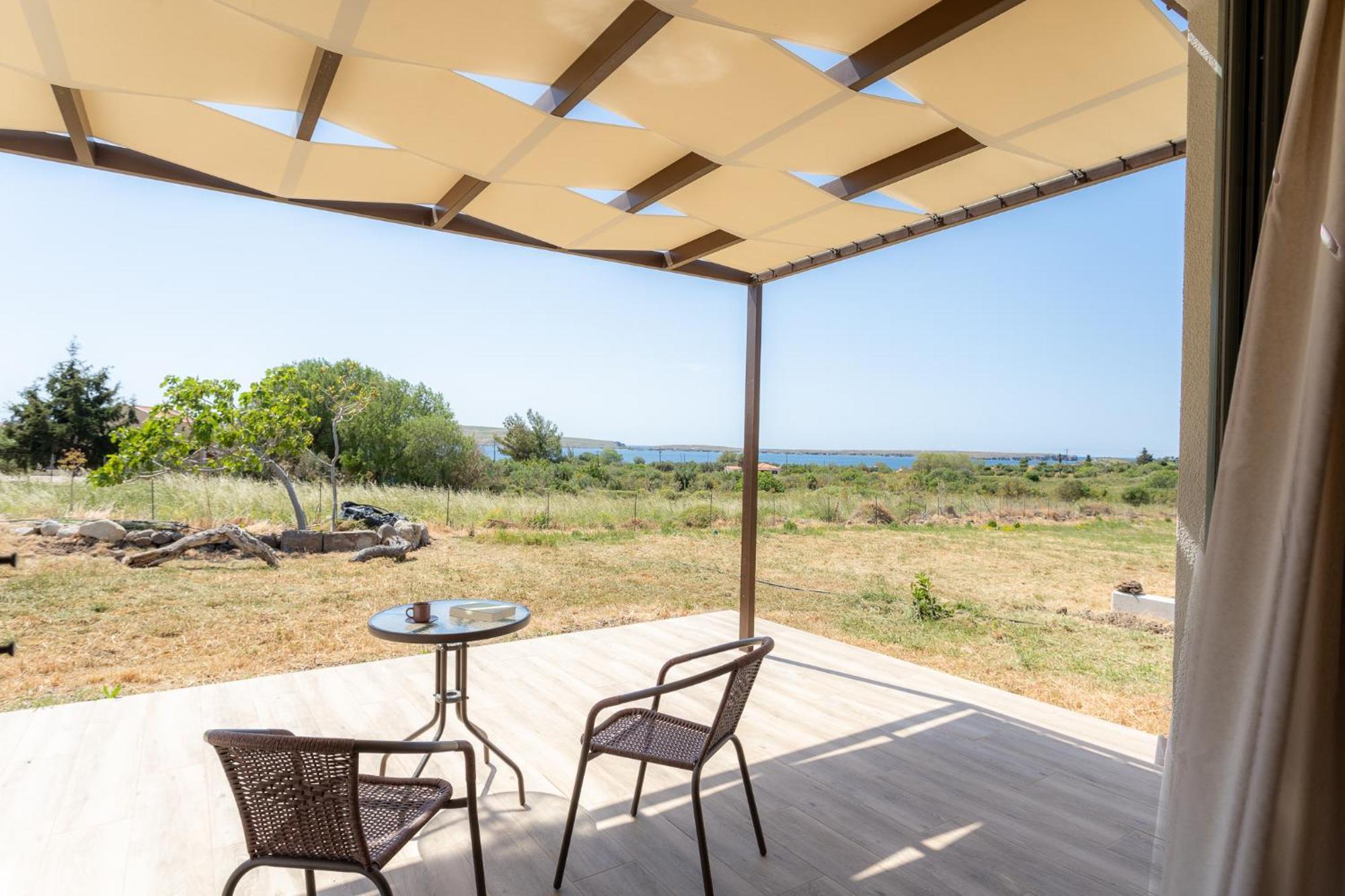 Apolithon Premium Houses Sígrion Buitenkant foto