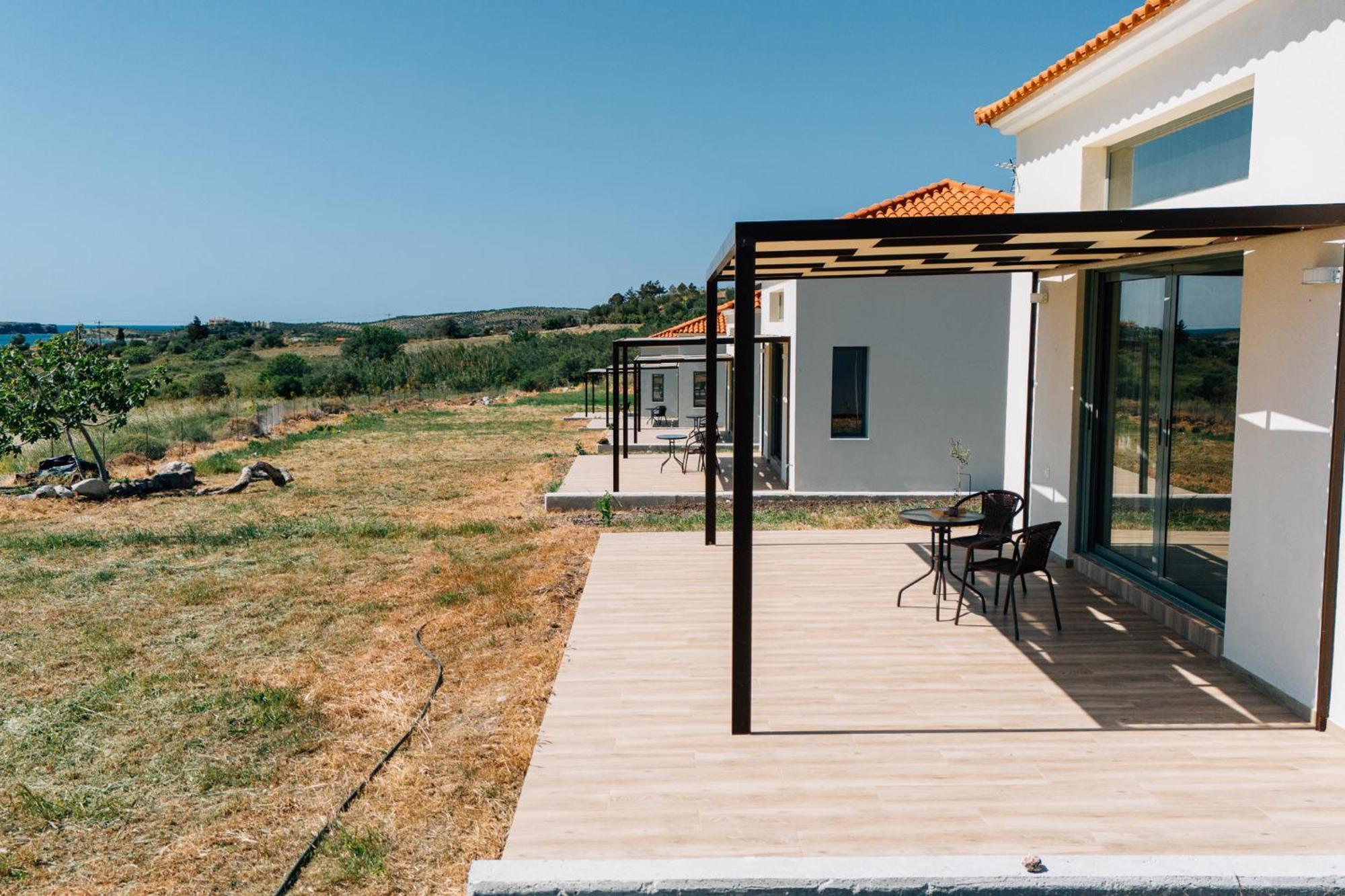 Apolithon Premium Houses Sígrion Buitenkant foto